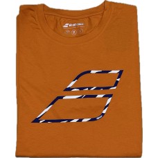 CAMISETA BABOLAT DRIVE COTTON - LARANJA/ROXO